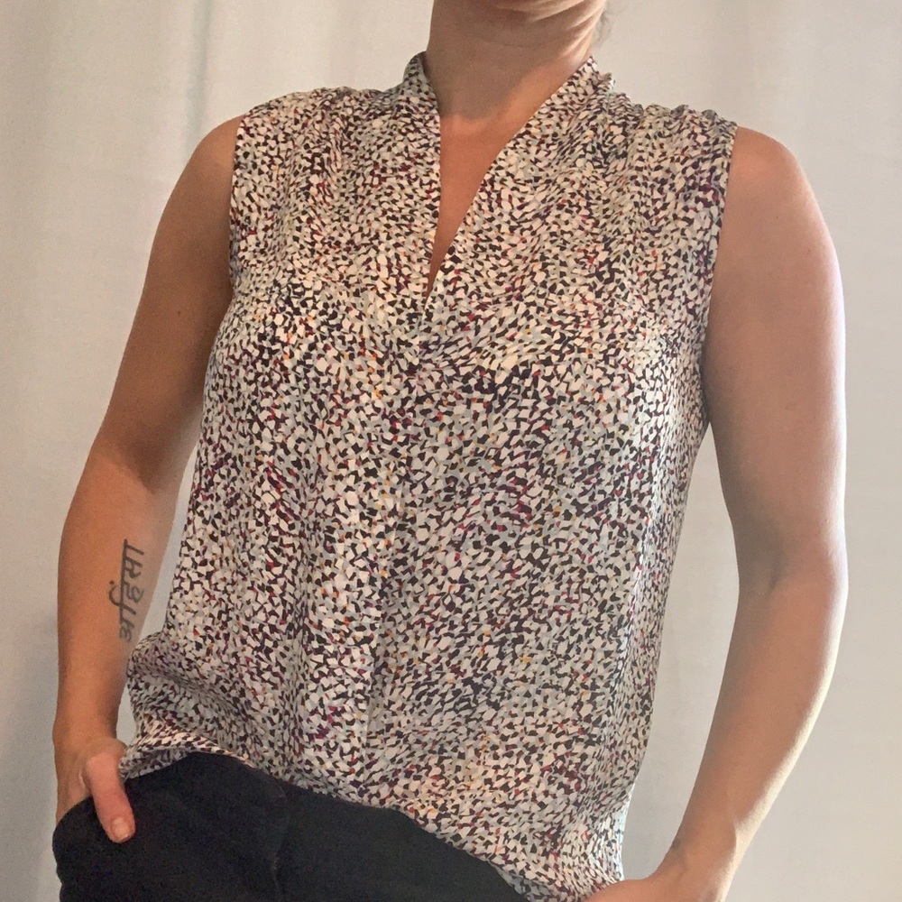 Sleeveless Reiss blouse